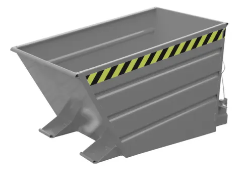 kiepbak,HxLxB 730x1375x1200mm,0,8m³,draagverm. 1000kg,RAL7005