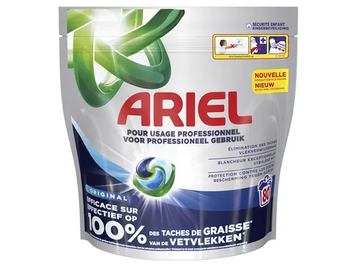 Wasmiddel Ariel prof All-one regular 80 pods