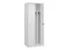 locker voor scheiding van kleding,HxBxD 1850x600x500mm,2vak