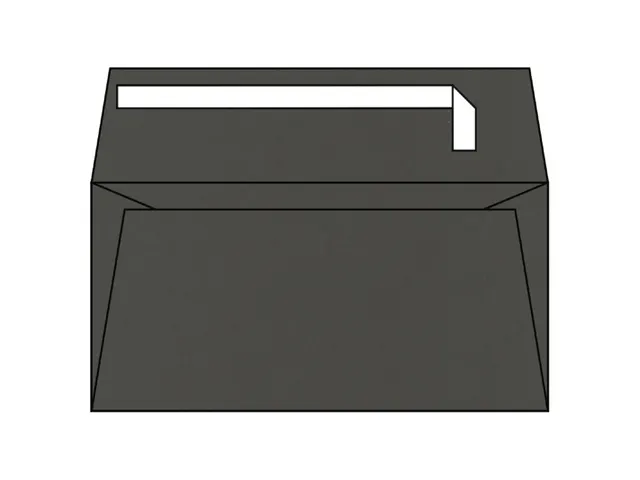 Envelop plakstrip Lava Stone 120g 110x220mm FSC 250 stuks