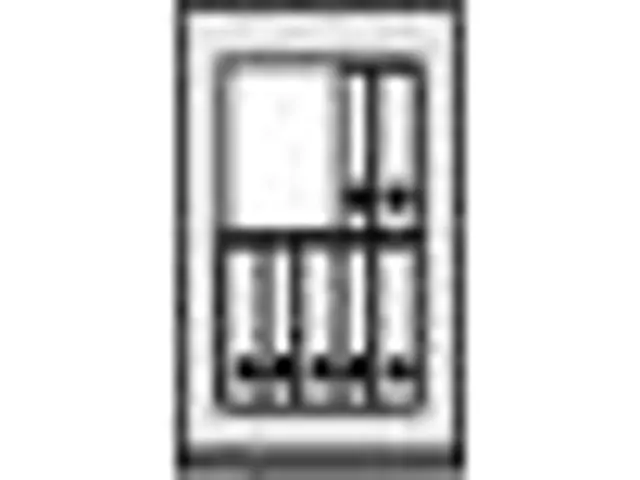 Waardekluis Vds 1/ecb.s/s 120 P 930x570x658mm 1legbord 8 Kleur Ral7024