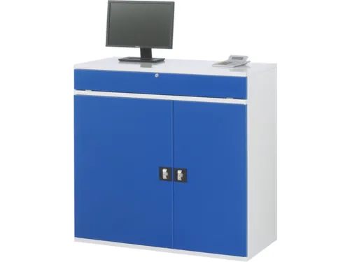 Computerkast 1060x1100x520mm Uittreklade Voor Toetsenbord