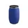 Kunststof ton 120 liter Blauw
