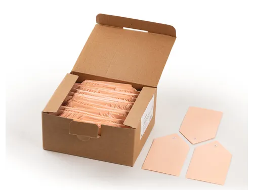 HERMA 6070 Hanglabel 80x150mm Bruin karton met oogje 250 stuks