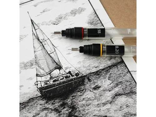 Tekenpen Aristo Studio-set 8-delig