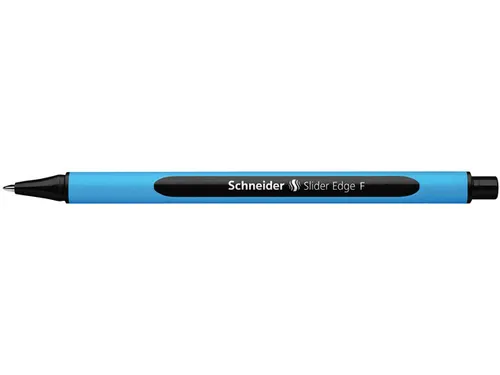 Balpen Schneider Slider Edge F 0,7mm zwart