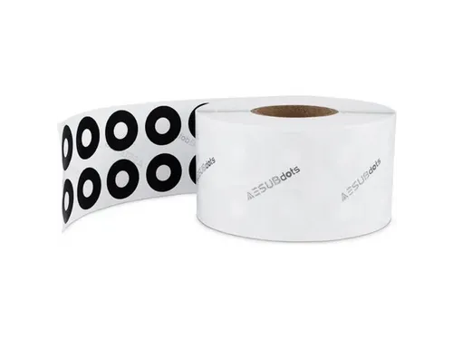 AESUBdots retro easy referentiepunten wit 6mm 6000 stuks