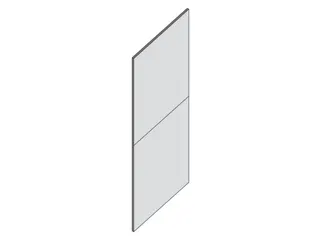 achterwand,v. inhaakstelling,HxB 3000x1300mm,verzinkt - 1