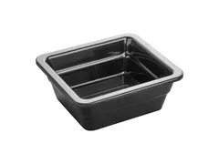 Emga Gastronorm bak melamine Zwart 1/6 GN 65mm