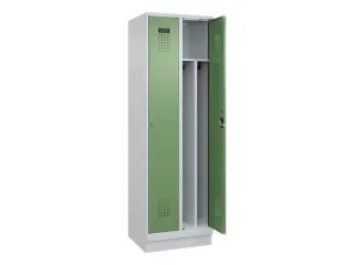 locker voor scheiding van kleding,HxBxD 1950x600x500mm,2vak - 1