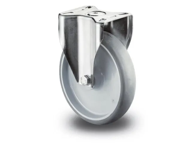 Bokwiel 60kg Thermopl. Banden Kunststof Velg D X B 80x 30mm