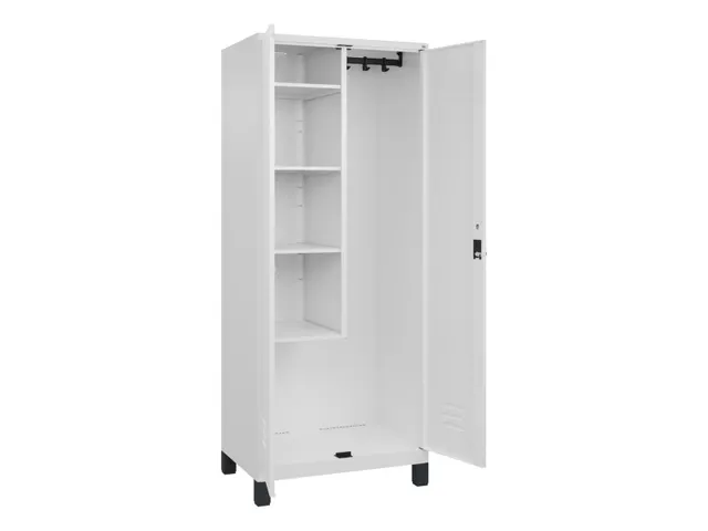 schoonmaakkast,HxBxD 1950x800x500mm,links 4vakken