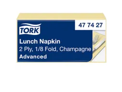 Tork 477427 Lunchservet Advanced Champagne 33x33cm