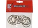 Sleutelring, 25 Mm, Blister Van 10 Stuks