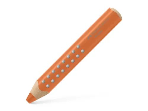Kleurpotlood Faber-Castell Grippy XXL Jumbo Worteloranje.