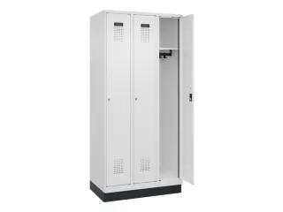 locker,HxBxD 1950x900x500mm,3vak,vak B 300mm,cil.-slot,sokkel - 2