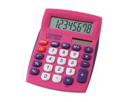 Calculator desktop Citizen Color Line, roze