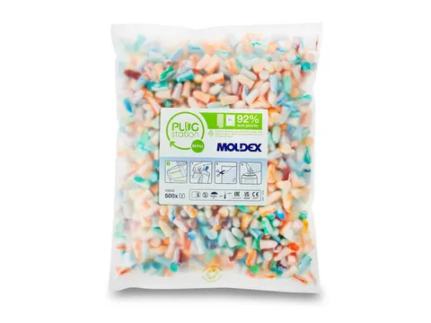 Moldex oordoppen Spark Plugs Refill Pack SNR 35 dB 500 Paar