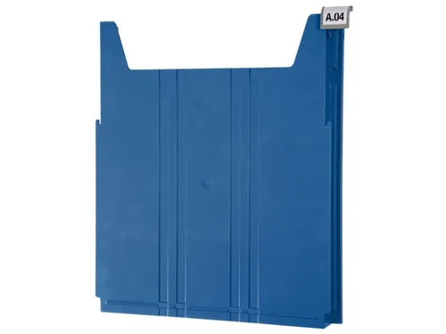 wandsorteerder,opbergvak,v. 34,HxBxD 42x262x302mm,plank(en) ABS,blauw