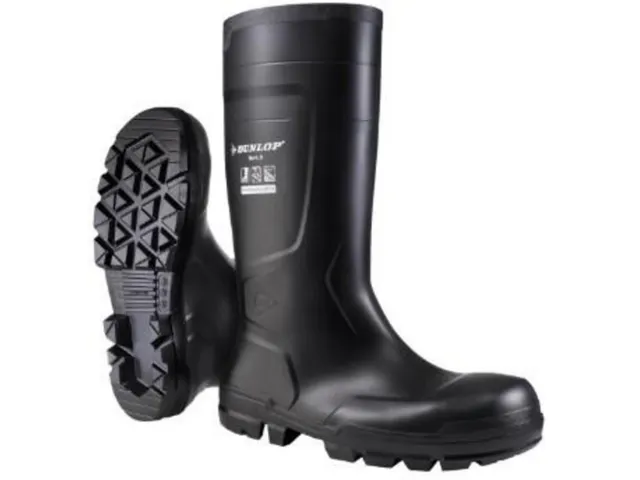 Dunlop NB2HD01 Work it PVC Laars S5 Zwart Maat 50