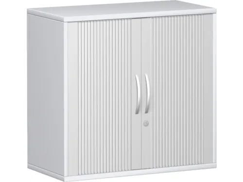jaloeziedeurkast,HxBxD 720x800x430mm,1xhouten vloer,decor romp wit