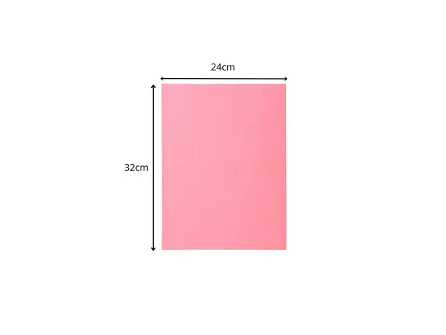 100 dossiermappen SUPER 250 24x32cm Roze