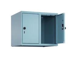 opzetkast,v. locker,2vak.,vak B 300mm,HxBxD 500x600x500mm,draaigrendel
