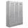 lockerkast v. kinderen,HxBxD 1600x930x500mm,3vak,RAL7035,front RAL5012