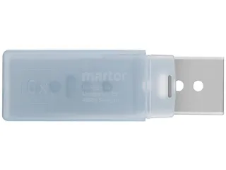 Reservemes Martor Industrie mesje nr. 45 rechthoekig 10 stuks - 3