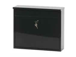 Wandbrievenbus 31.5cm Antraciet Staal