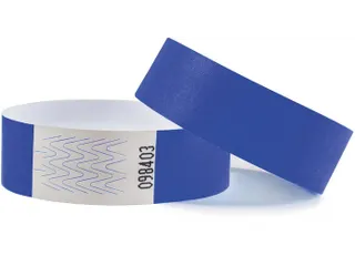 Polsband Combicraft Tyvek blauw 100 stuks - 1