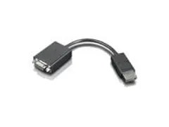 Lenovo DisplayPort - VGA, 0,2 m, VGA, DisplayPort, Mannelijk, Mannelij
