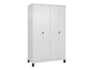 locker voor scheiding van kleding,HxBxD 1950x1200x500mm,4vak - 1