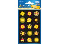 Neon etiket Z-design Kids zon pakje a 1 vel