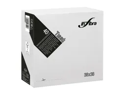 Infibra I-0456 P-to-P servet 38x38cm 1/4 vouw 2-Laags Wit 1440 Stuks