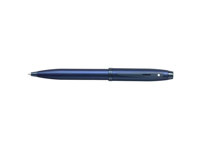 Balpen Sheaffer 100 E9371 Satin blue PVD blue