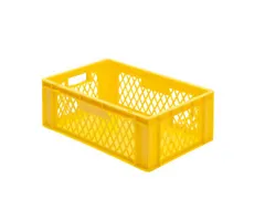 Euronorm-stapelbak 40l H X L X B 210x600x400mm Geel