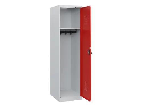schoollocker,HxBxD 1530x400x500mm,1vak,vak B 400mm,draaigrendel
