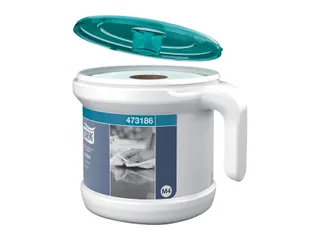 Startpakket Tork Reflex M4 draagbare dispenser wit/turquoise 473186 - 4