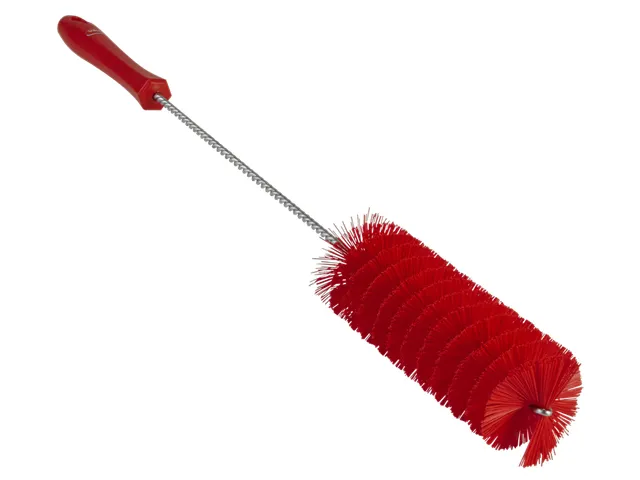 Pijpborstel Met Handvat Ø 50mm Medium Rood