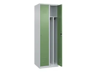 locker voor scheiding van kleding,HxBxD 1850x600x500mm,2vak - 2