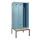 locker met bank,voor scheiding van kleding,HxBxD 2120x900x815mm,3vak