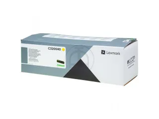 C320040 LEXMARK C/CS/MC toner yellow ST Geel - 1