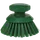 Werkborstel Rond Groen