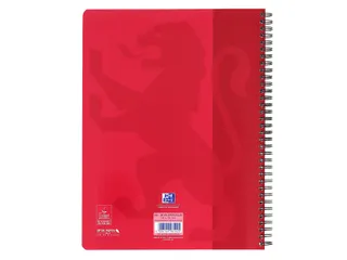 Collegeblok Oxford School Scribzee A4 23-Gaats Ruit 10Mm 80Vel Assorti - 11