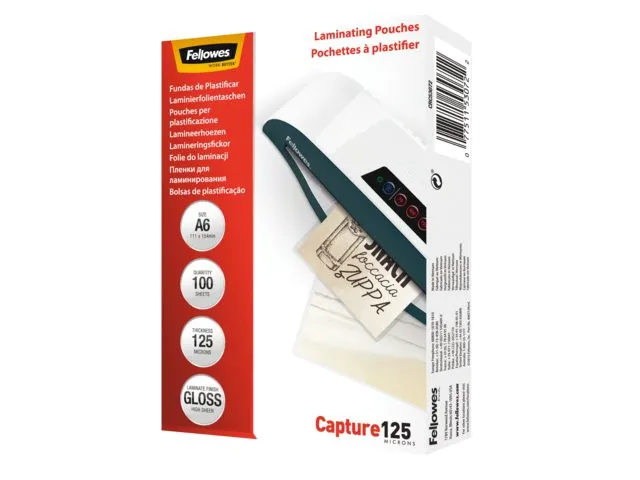 Lamineerhoes Fellowes A6 125 micron glanzend