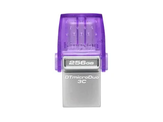 256GB DataTraveler microDuo 3C 200 MB/s dubbele USB-A + USB-C - 12