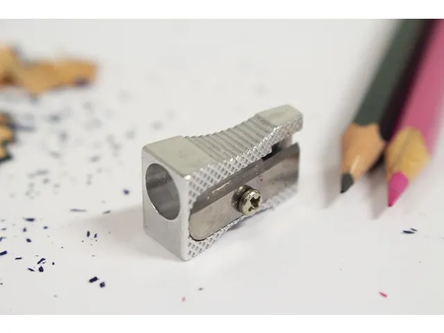 Puntenslijper aluminium enkel kegelvorm