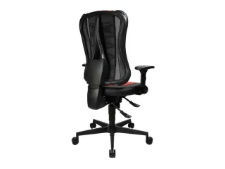 Topstar Bureaustoel Sitness Racer RS 3D-zitting, zwart/rood - 3