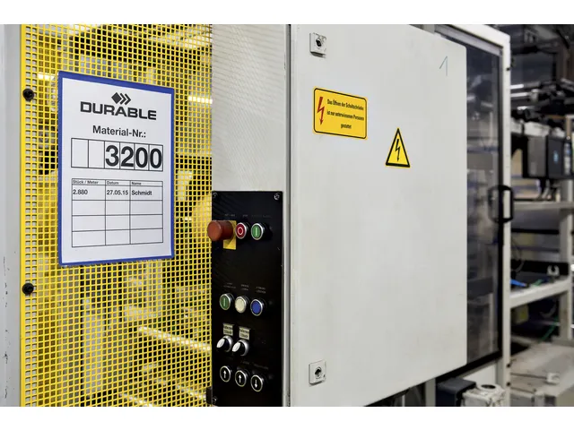 Documenthoes Durable magnetisch A4 staand blauw 50 stuks